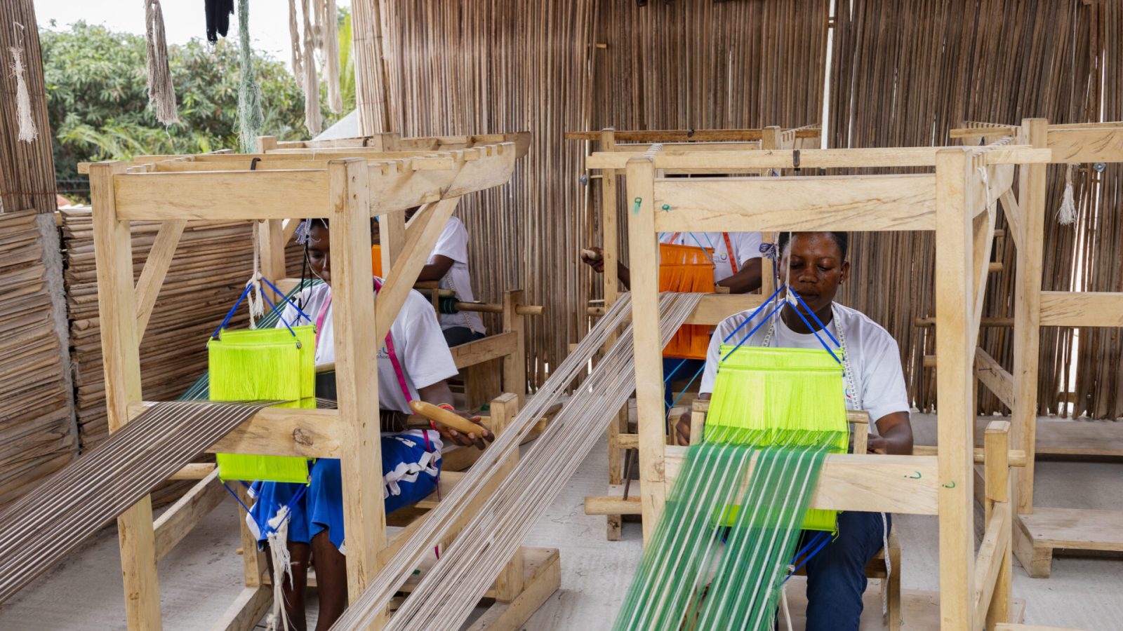 Atelier de tissage _ Weaving